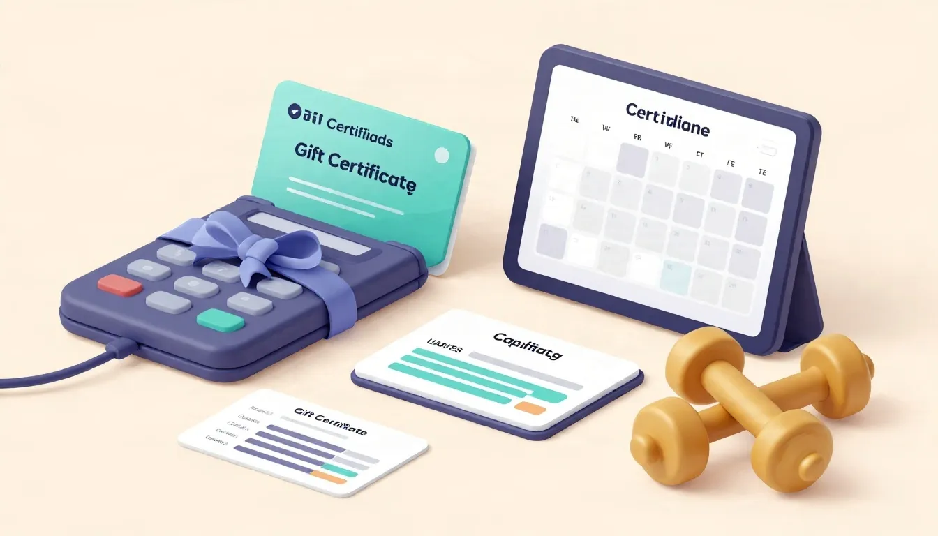 Как настроить учёт подарочных сертификатов фитнес-студии в CRM?